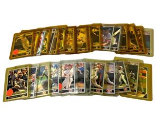 Cards in Sleeves Stack Leaf 1992 1990s