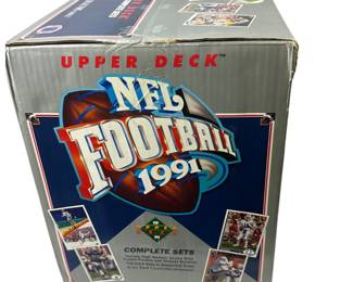 CASE UPPER DECK 1991 Complete Sets NFL Football
