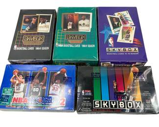 SkyBox Trading Cards USA NBA Hoops Basketball 1990-91 Series 1 & 2 91-92 92-93 edition Series 2