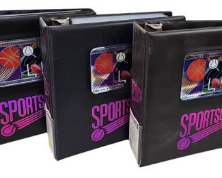 3 Ultra Pro Trading Card Albums Empty