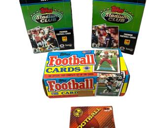 TOPPS Football Trading Cardsb1991 Premium Club x2 + 1989 Complete Set + Members Only