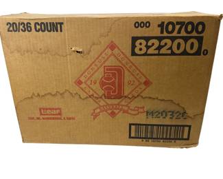 Sealed CASE Donruss 82200 Series 2 1992 Major League Baseball Trading Cards