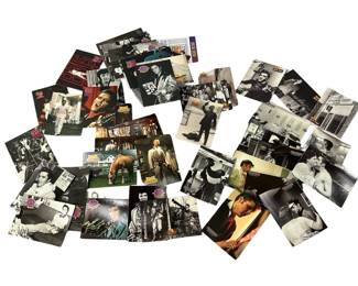 Stack of Elvis Presley Collector Cards Army River Group