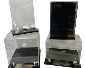 Basketball Baseball Plexiglas Displays