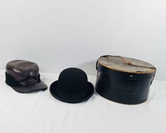 Vintage Whitehall Bowler Hat and More