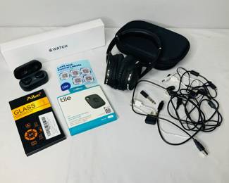 Apple Watch, Skullcandy Earbuds and Headphones