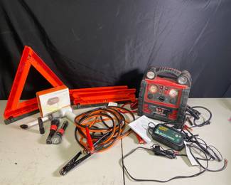 Cen-Tech Portable Power Pack and Road Safety