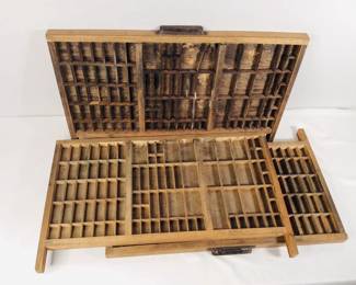 Vintage Hamilton Typesetting Trays