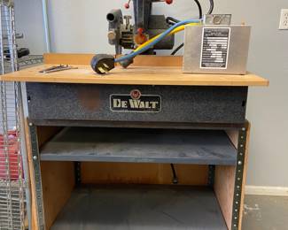 DeWalt Radial Arm Saw