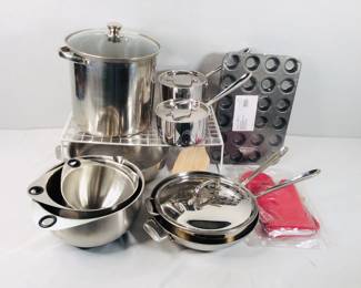 Pampered Chef and All Clad Kitchen Wares