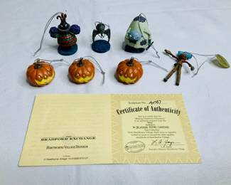 NEW Hawthorne Village The Nightmare Before Christmas Ornaments