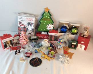 Hallmark, Disney, & Jim Shore Christmas Ornaments & More