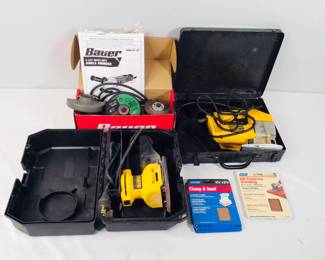 DeWalt Jig Saw, Palm Sander and More