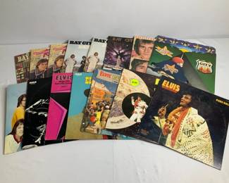 Elvis and Bay City Rollers LP Records and More