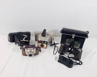 Kodak and Polaroid Vintage Cameras
