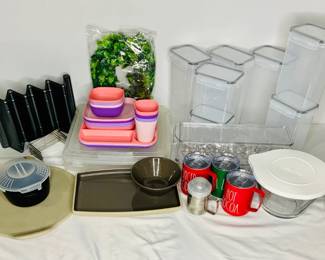 Pampered Chef, Rae Dunn, Kitchen Storage and More