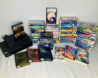  DVD and VHS Collection