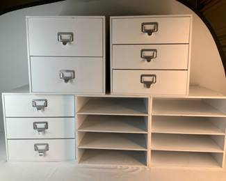 Craft Storage Drawers and Shelves 