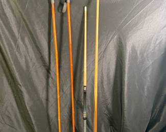 Pool Cues, Bamboo Ski Poles