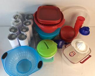 Red Tupperware & More