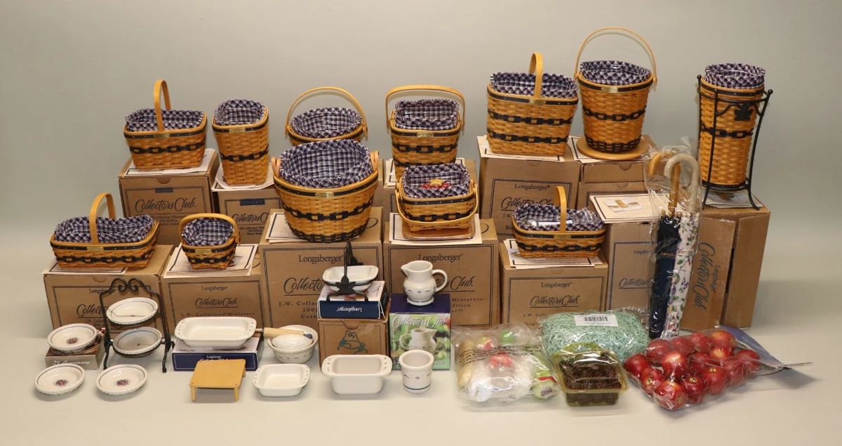 The Best of Longaberger Auction Baskets,... starts on 1/23/2024