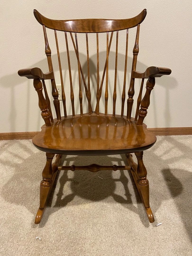  001 Nichols Stone Co. Rocking Chair