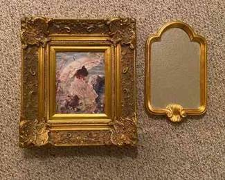 Framed Print Remember When Mirror