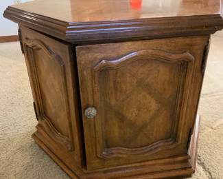 Drexel Hexagon Side Table