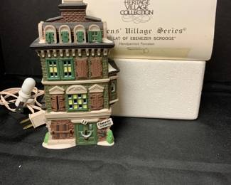 Dept 56 The Flat of Ebenezer Scrooge