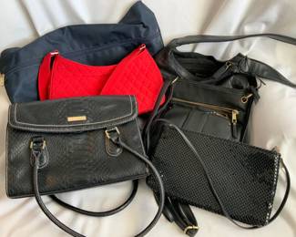 Purses Including Vera Bradley, Liz Claiborne Rolfs