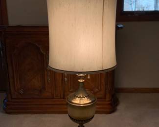 Tall Metal Lamp