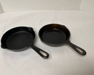 2 Cast Iron Pans Including Griswold