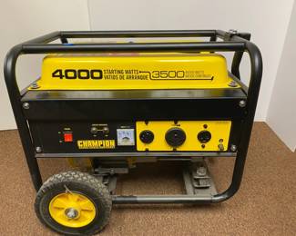 004 Champion Gas Generator