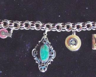 GOLD FILLED CHARM BRACELET