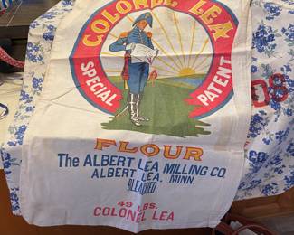 vintage Albert Lea Flour Sack