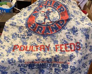 Archer Brand Feed sack