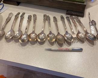Assortment of cartoon spoons