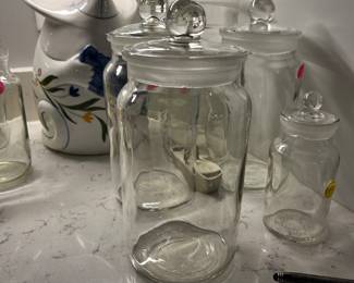 British Made apothecary jars
