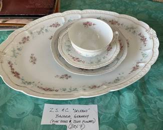 Z. S. & C "Orleans" bone china