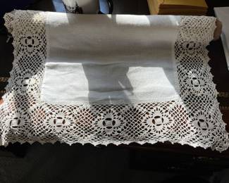 Lace/ Tatted Table Runner, one of many