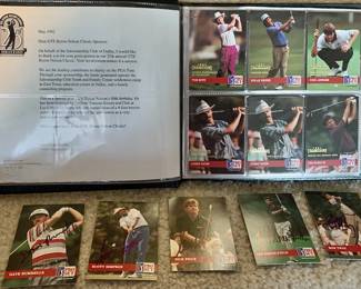 Golf Cards, Some Signed