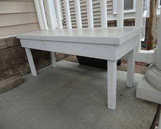 Super sturdy outdoor bench