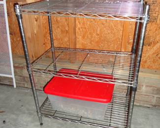 Various Sizes of Restaurant Shelving available for sale (pick up would be best at the end of the sale)