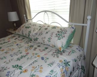 Queen Headboard and Mattress Set