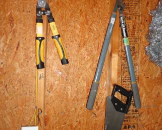 Assorted Long Handle Garden Tools not shown