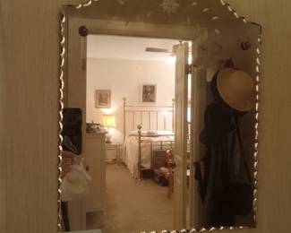 Antique Etched mirror