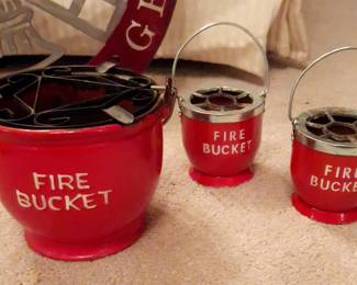Fire buckets