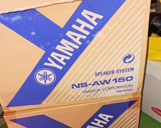 2 boxes of brand new YAMAHA speaker systems NS-AW-150 *$85.00 per box*
●located in Westchester ●