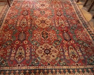 Persian handmade carpet, excellent condition, 10'L x 8'W. There was no smoking, no pets in this estate. New was $4250.00 now *$1265.00*