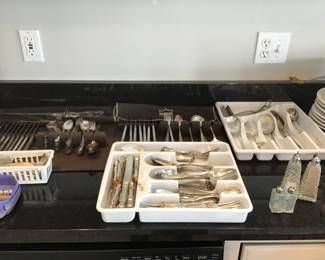 Lots of flatware